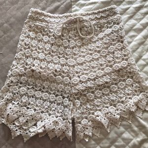 White shorts